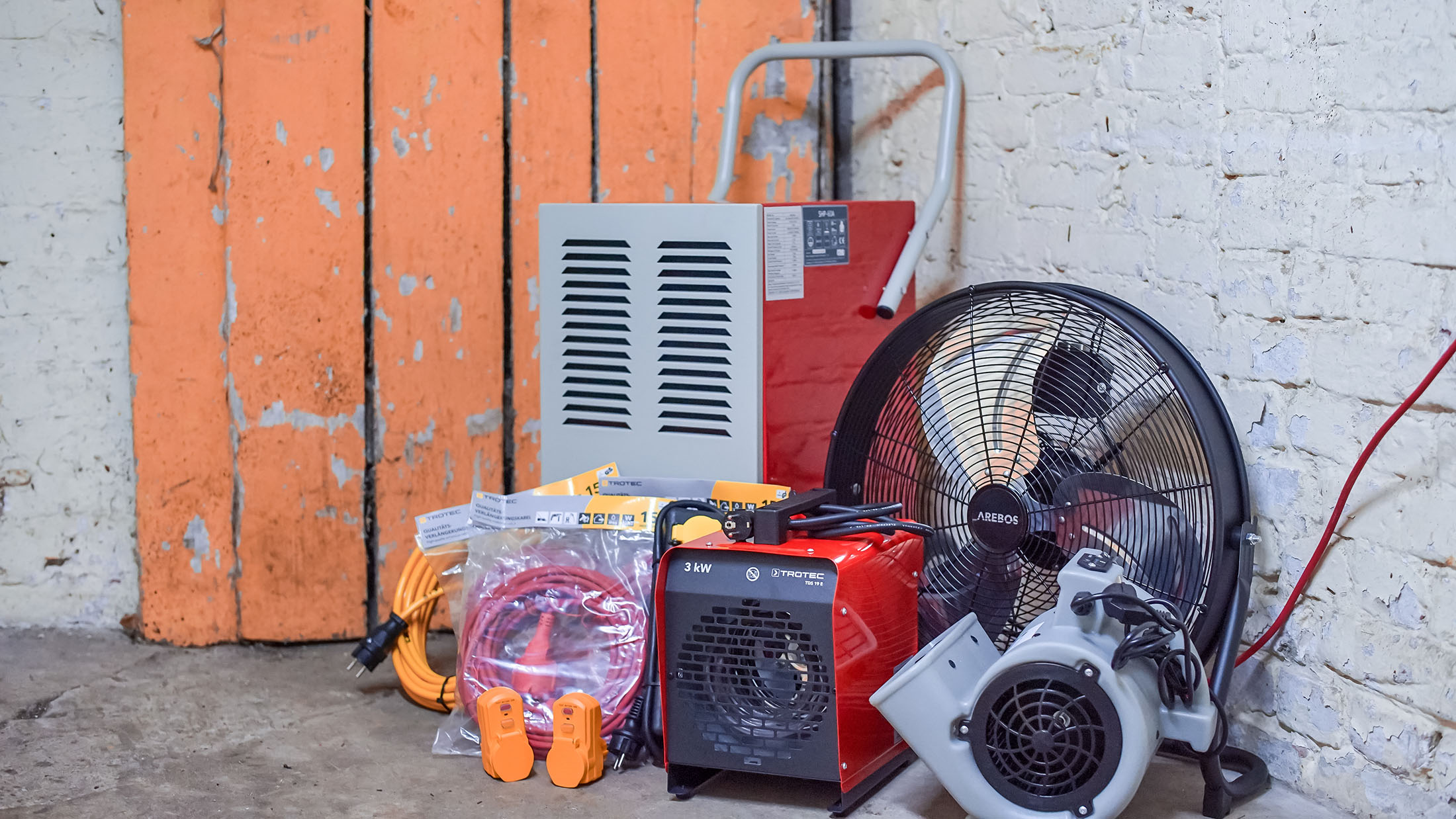 Bautrockner für Neubau und Wasserschäden in Berlin