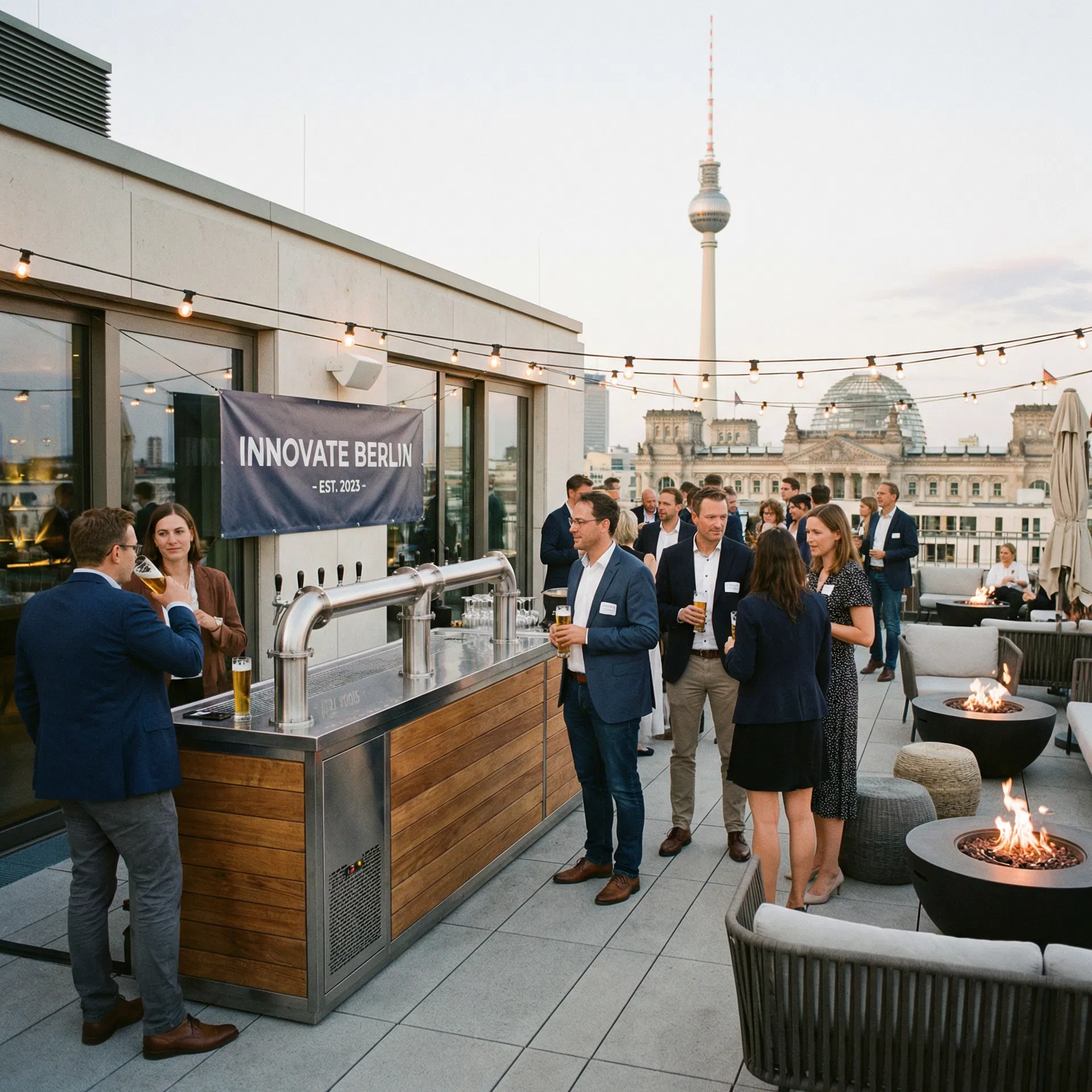 Zapfanlage Firmenfeier Berlin